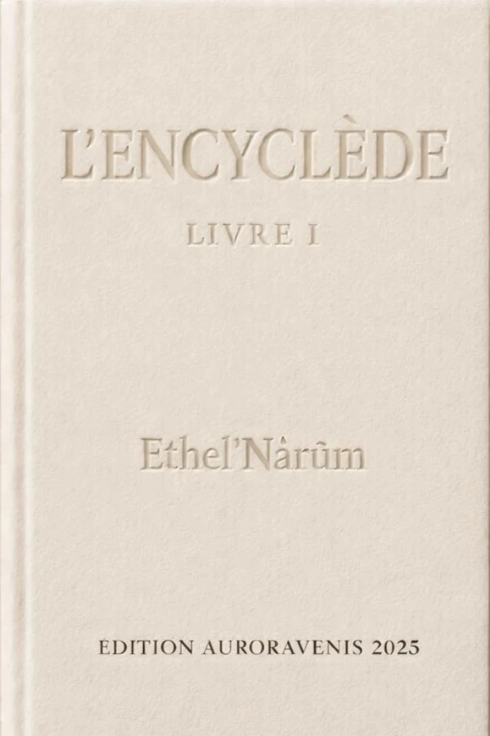 Couverture du Livre I de L’Encycléde — Le Livre du Cercle Tissé